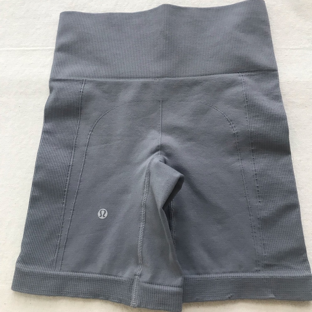Grey Lululemon Compression Shorts